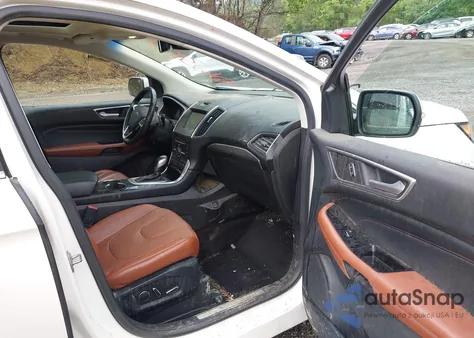 2015 Ford Edge Titanium из США, поврежденный, VIN 2FMPK4K95FBB49812